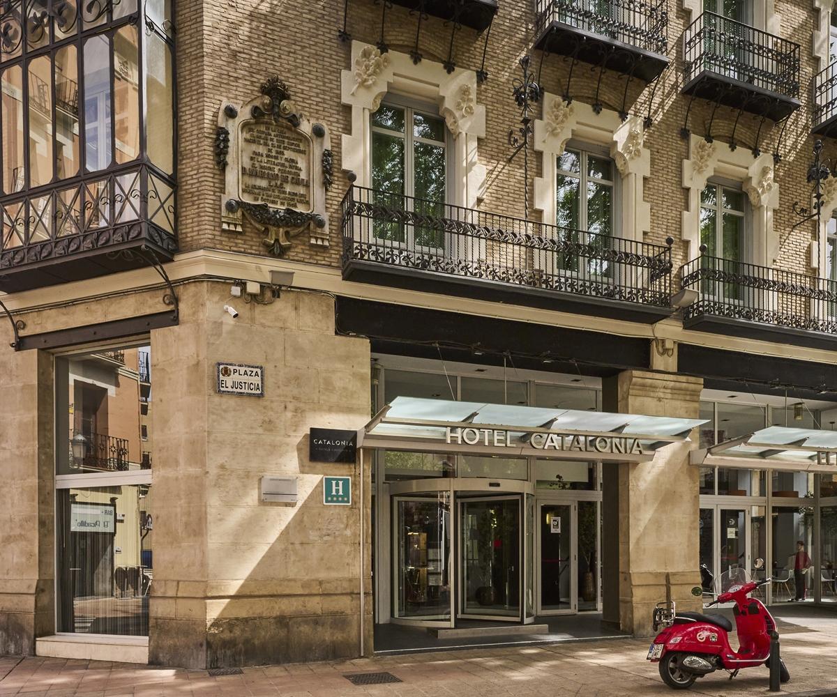 Catalonia El Pilar Hotel Zaragoza Ngoại thất bức ảnh